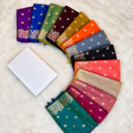 Semi Ktan Meenakari Butti Alfi Anchal all Over Zari