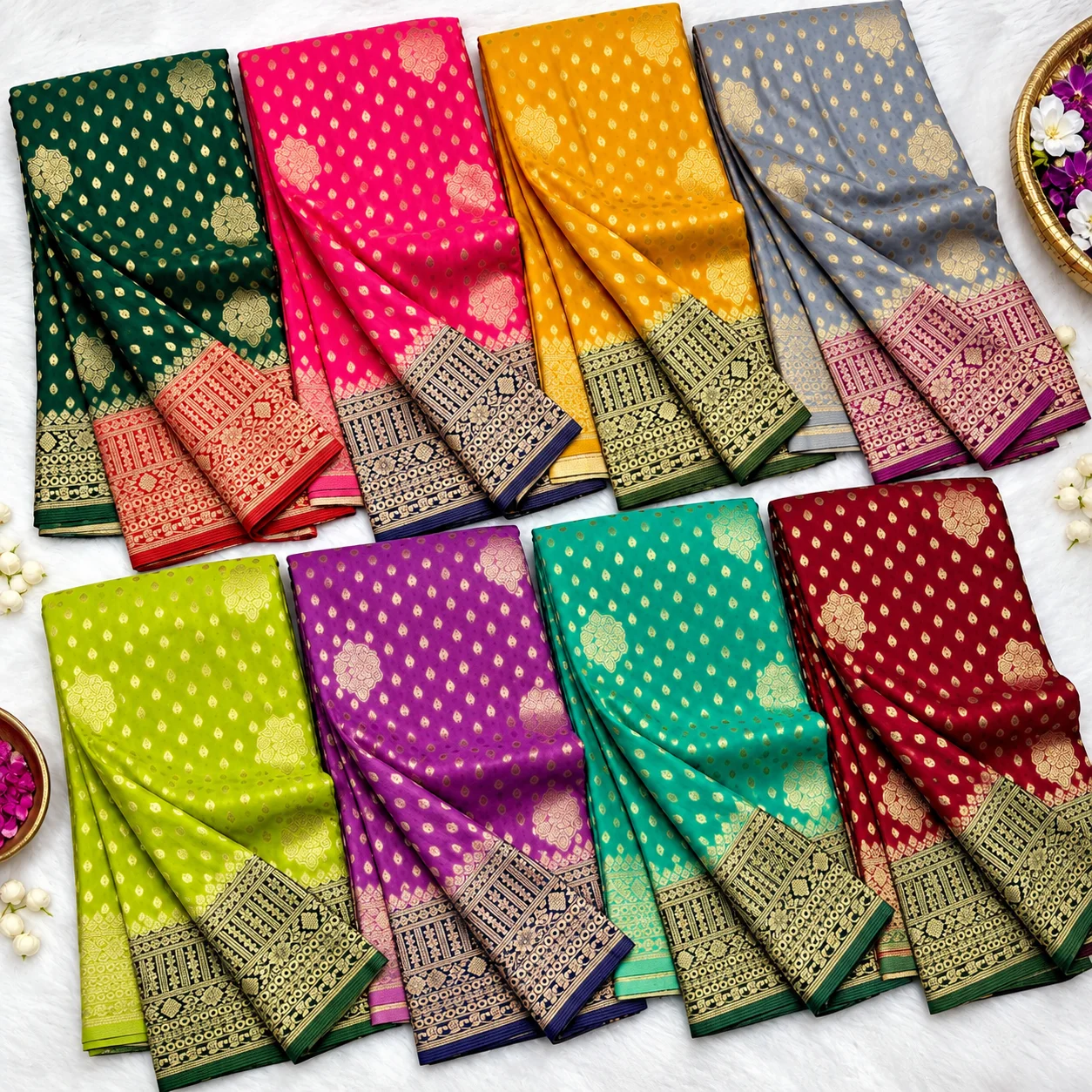 ChatGPT Image Sep 26, 2026, 05_30_13 PM Festival Special Banarasi Silk Saree - Image 1