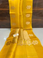 Pure khaddi Ktan Silk Saree - Image 15