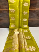 Pure khaddi Ktan Silk Saree - Image 16