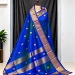 Pure Silk Maheshwari Saree - Image 2
