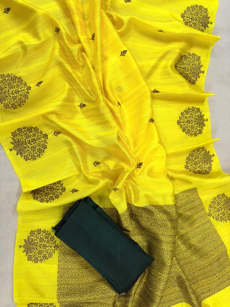 WhatsApp Image 2026-07-27 at 8.45.09 PM Row Silk Saree - Image 1