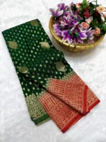 Festival Special Banarasi Silk Saree - Image 4