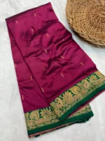 Shailputri Peshwai Saree - Image 9