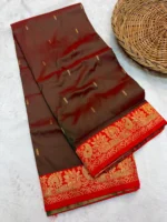 Shailputri Peshwai Saree - Image 14