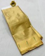 Pure Jari Tissue Single Muniya Paithani - Image 6