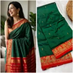 Shailputri Peshwai Saree - Image 6