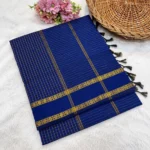 Arani Cotton Gadwal Saree with Ghonda Work - Image 2