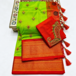 Premium Aariwork Paithani Saree