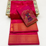 Premium Aariwork Paithani Saree - Image 2