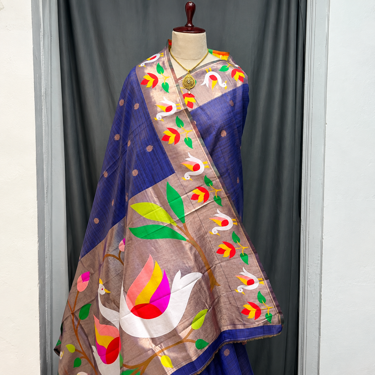 ChatGPT Image Oct 3, 2026, 05_51_18 PM Jamdani Cotton Silk Saree – Rich Pallu Collection - Image 1