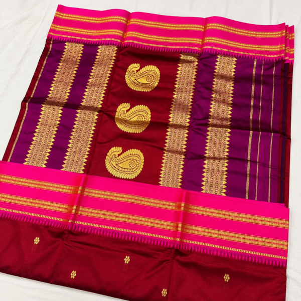 Pure Narayanpeth Silk Saree