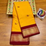 Chandrakor Kadiyal Paithani – Navratri 9 Colour Collection - Image 2
