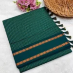 Arani Cotton Gadwal Saree with Ghonda Work - Image 4