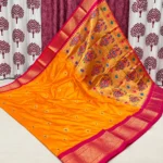 Kadiyal Border Pure Silk Paithani Saree - Image 5