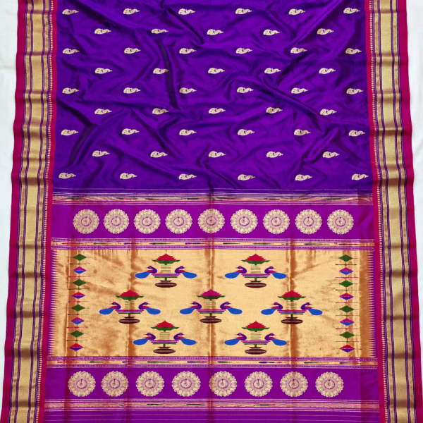 Yeola Handloom Pure Silk Paithani Saree