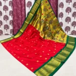 Kadiyal Border Pure Silk Paithani Saree