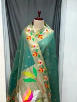 Jamdani Cotton Silk Saree – Rich Pallu Collection - Image 3