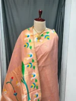 Jamdani Cotton Silk Saree – Rich Pallu Collection - Image 4