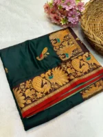 Peshwai Satin Silk Saree - Image 2
